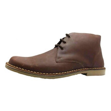 Roamers Size 14 Men's M378gbx Leather Desert Boots Brown