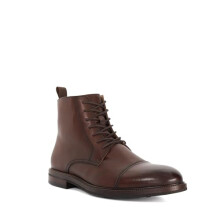 Dune London Mens MATIAS Toe Cap Detail Ankle Boot Size UK 7 Lace Up Boots
