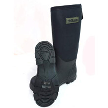 Bison NEOPRENE WELLINGTON MUCK BOOT BLACK SIZE 6