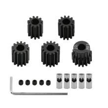 0.8M Motor Gear Set for 1/10 RC Rigs Crawler Axial Capra F9 SCX10 III AR45P Axle Upgrade Parts 11T+12T+13T+14T+15T