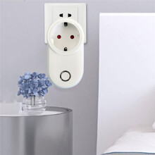 Bezprzewodowe Gniazdo Zdalnego Sterowania 220 V Tuya WiFi  Socket Range Power Outlet 16 A do Urządzeń Gospodarstwa Domowego, Światła,