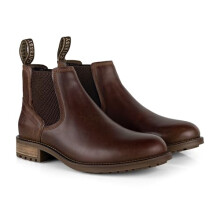 Catesby Ryburn Premium Leather Mens Boots Lightweight Durable Dealer Boots For Men, Brown, UK 7