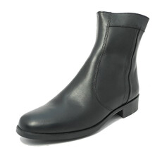 Scimitar Mens Real Leather Zipped Chelsea Ankle Boots Inside Zip Size 11 Black