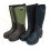 Bison NEOPRENE WELLINGTON MUCK BOOT BLACK SIZE 6 2