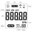 Non Contact Tachometer,RPM Digtal Accuracy Digital Tachometer, Speed RPM Meter Gauge with Backlight, Data Hold Function 6
