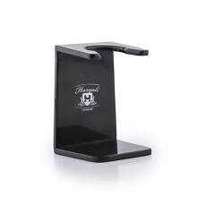 Haryali London Black Mens Shaving Brush Stand/Holder