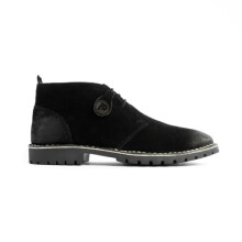 Popps COOPER Mens 100% Real Leather Smart Casual Lace Up Ankle Chukka Desert Boots