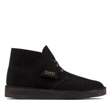 Clarks Desert Coal Suede Boots In Standard Fit Size 11