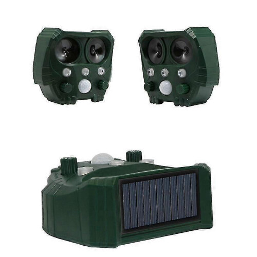 Ultrasonic Animal Repellent Solar Powered Waterproof Animal Repeller 1