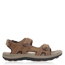 Karrimor Men Antibes Leather Mens Walking Sandals Brown 12 (47)
