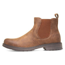 STONE CREEK Atlas Mens Tan Ankle Chelsea Boot - Size 9 UK - Brown