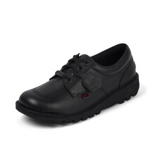 Kickers Men's Kick Lo Tab Leather Ankle Boot, Black, 7 UK