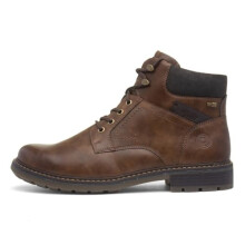 Relife Brazil Mens Cognac Lace Up Ankle Boot - Size 10 - Brown