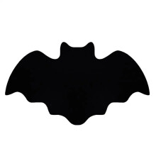 Bat Placemats Halloween Table Place Mats Non-Slip Cup Mat Heat Resistants Table Decoration for Home Kitchen