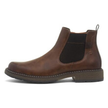 Relife Peru Mens Cognac Wide Fit Chelsea Boot - Size 7 - Brown