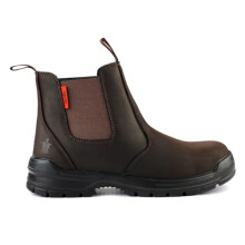 Scruffs Men's Croften Safety Dealer Boots Chelsea, Brown, 7 UK