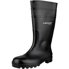DUNLOP Mens Fs1600/142Pp Wellington Boots Black (UK Footwear Size System, Adult, Men, Numeric, Medium, 10)