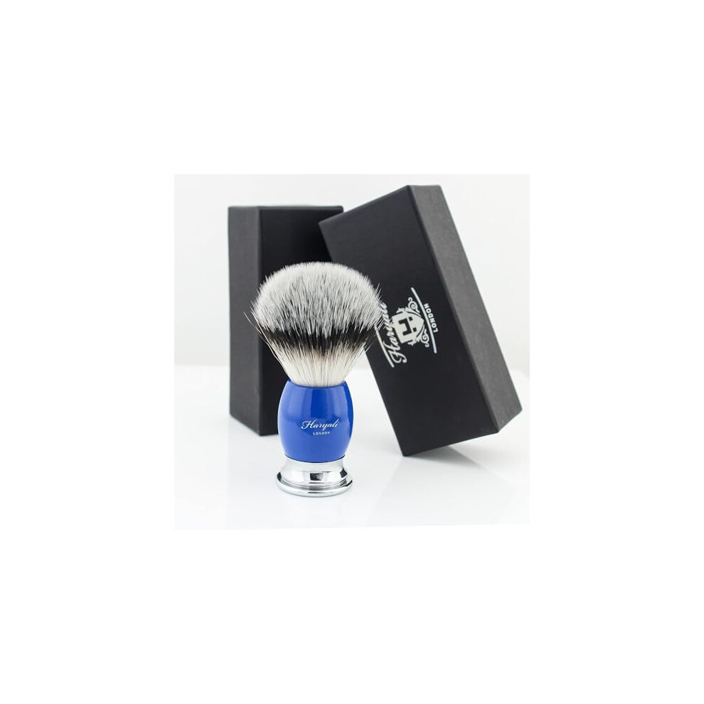 Haryali London , Mens Shaving Brush Â Silver Tip Badger Hair Shaving Brush For Men, Wet Shaving Cream Brush, Sustainable Beard Shave Brush With Resin
