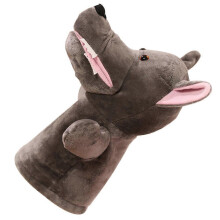 Wolf Plush Hand Puppet Cartoon Animal Storytelling Toy for Kids Playing