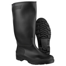 Black Mucker Rubber Wellingtons Mens Ladies Boys Wellies Snow Boots Shoes New (3 UK)