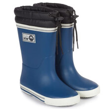 Spotty Otter Adventure Fleece Lined Wellies - Navy - UK 9 (EU 26.5), 5060273098451