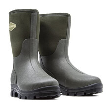 Fencham - Armot Wellington Boots - Size 9 - Short - Olive - Neoprene Lining - Non-Adjustable - Hard Wearing - Designed to Support & Protect Your Feet