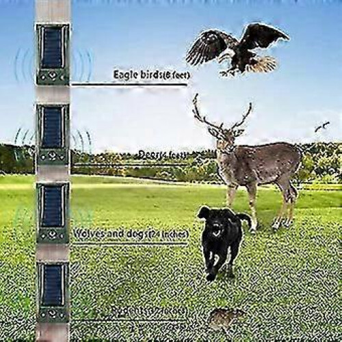 Solar Ultrasonic Animal Repeller 1