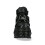 New Rock New Rock Boots Punk Rock WALL285-S2 Metallic Black Leather Gothic Boots - Black 10 UK 4