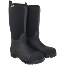 Muds Greenfield Tall, Unisex Full Welly in Black - UK Size 3