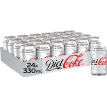 MegaBargain Diet Colaa Fizzy Soda Drinks 24 x 330ml Cans