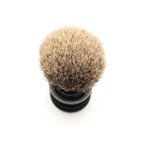 Edwin Jagger Silvertip Badger Ebony Shaving Brush Medium 1EJ466 2