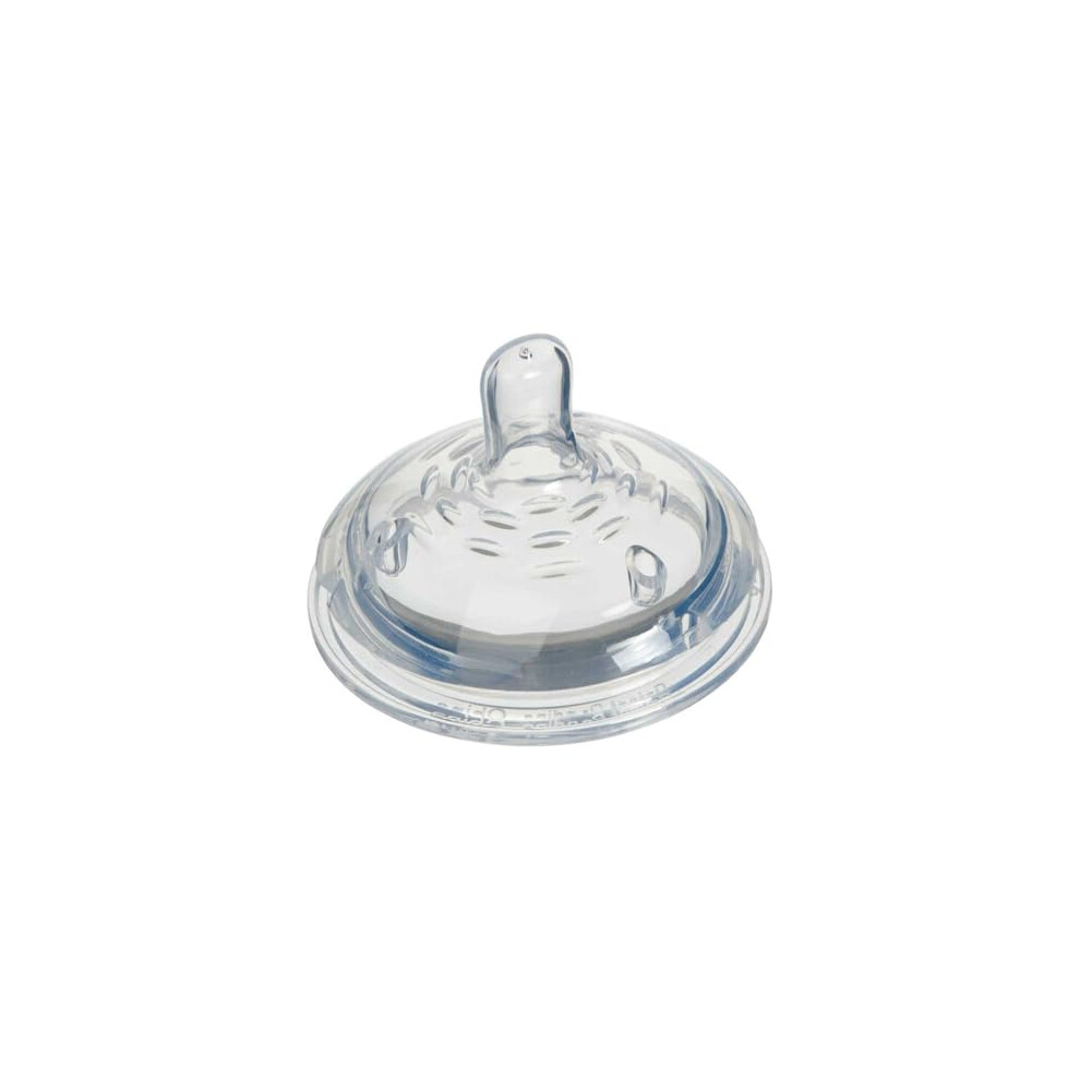 Vital Baby Breast-Like Feeding Teats, 3m+ 6 Pack | Triple Anti-Colic | Flexible wide-neck teats with triple anti-colic valves support a natural transition between breast and bottle. - Image 4