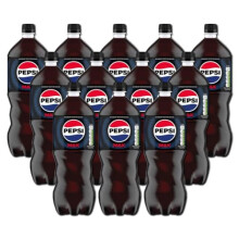 Pepsii MAX SUGAR FREE Cola Flavoured Fizzy Soft Drink Maximum Taste and Low in Calories with Sweetners 1.5L Bottle Suitable for Vegan Recyclable (Pack