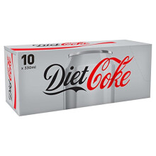 Diet Coke Cans, 10 x 330 ml