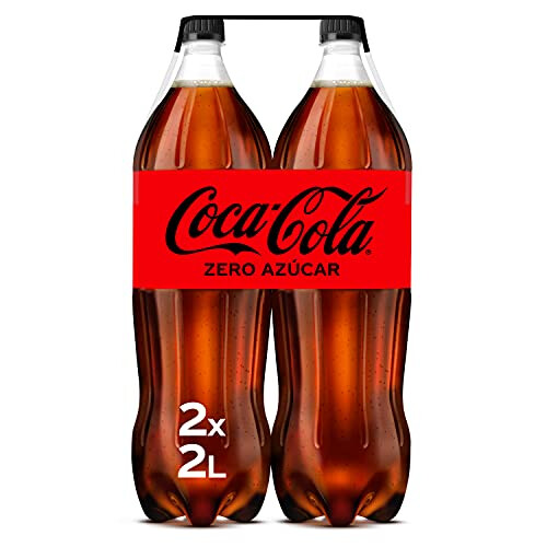 Refresco de Cola Coca Cola Zero Pack 2 Botellas 2 l