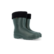 Agritrade AK Thermal Insulated Lightweight Durable EVA Wellies Men Wellingtons Rain Boots Non-Slip Soles Hunting Fishing Farm Work - Green (8 UK,
