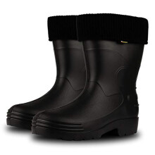 Damar Men’s Wellington Boots - Mid-Calf Outdoor Waterproof & Warm Wellies, EVA Foam, High Instep, Removable Inner Boots Ideal for Gardening (6.5,