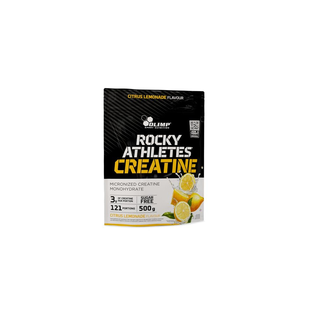 Olimp Sport Nutrition Olimp Rocky Athletes Creatine - 500 G, Citrus Lemonade