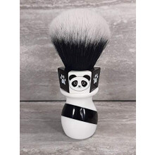 Yaqi Panda 24mm Tuxedo Synthetic Shaving Brush R1908-S