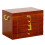 Vintage Solid Wood Jewelry Storage Box Metal Pull Ring Five-Layer Drawer Necklace Ring Earring Solid Wood Storage Box 1