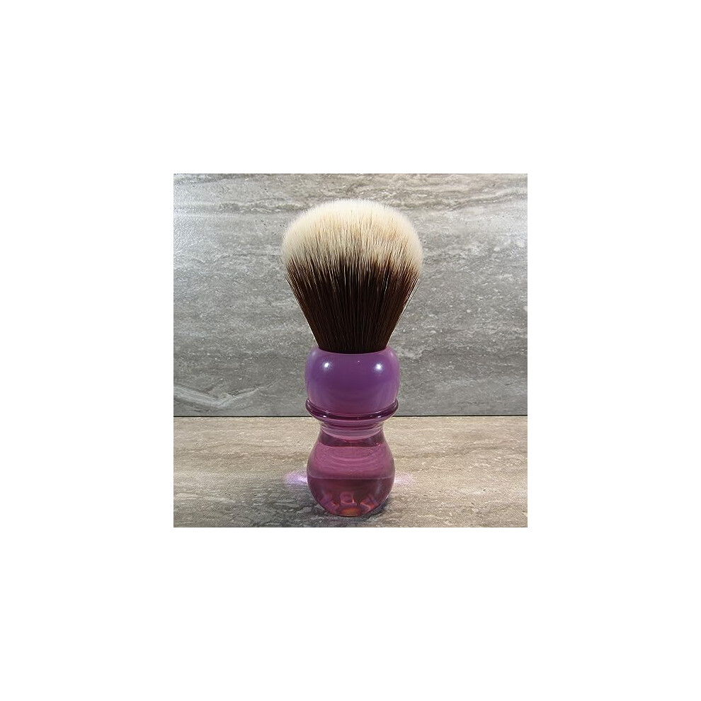 Big Man Yaqi 24Mm Purple Handle Mink Synthetic Shaving Brush R1801