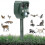 Ultrasonic Animal Repellent Solar Powered Waterproof Animal Repeller 1