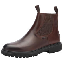 Geox Men's U Faloria B ABX Ankle Boots, coffee, 10.5 UK