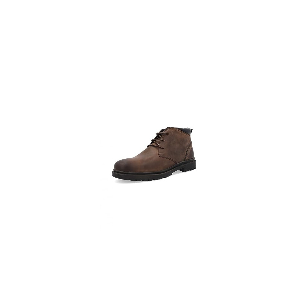 Geox Men's U Andalo Ankle Boot, Coffee, 10.5 Uk