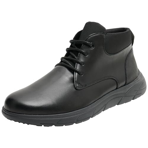 Geox Geox Boys' U Portello Ankle Boot, black, 4.5 UK