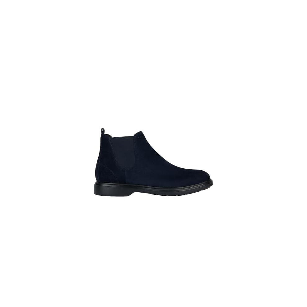 Geox U Ottavio Men's Ankle Boots, Navy, 8 Uk