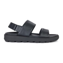 Geox Men's U Spherica Ec6 C Slide Sandal, black, 5 UK