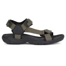 Geox Men's U Terreno + Grip A Sport Sandal, Sage, 10.5 UK