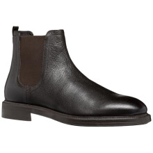 Geox Men's U Tiberio AAnkle Boot, coffee, 8.5 UK