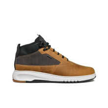 Geox Men's U Aerantis 4x4 B AbxAnkle Boot, Ochre Dk Coffee, 10.5 UK